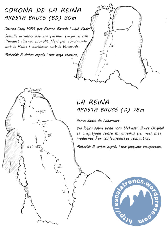 Ressenya de l'Aresta Brucs de la Reina i la Corona de la Reina